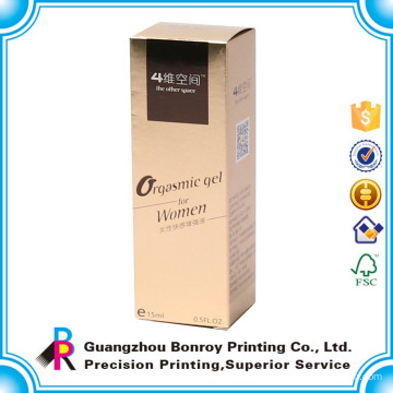 Custom Airless Plastic Cosmetic Pump Bottle Paper Boxes